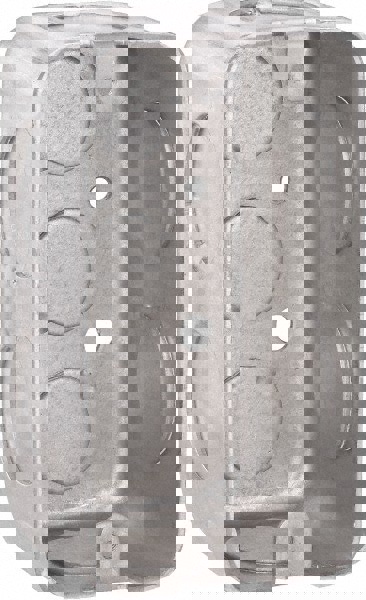 Electrical Wall Box: Steel, Rectangle, 4